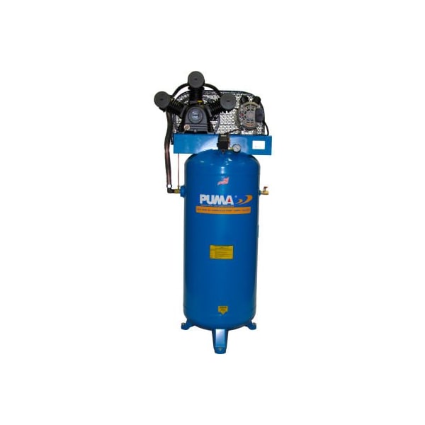 Puma Puma PK-7060V, 6.5 HP, Single-Stage Comp, 60 Gal, Vertical, 135 PSI, 19.5 CFM, 1-Phase 208-230V PK-7060V - main